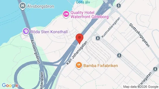 Lägenheter att hyra i Majorna-Linné - kort over placeringen