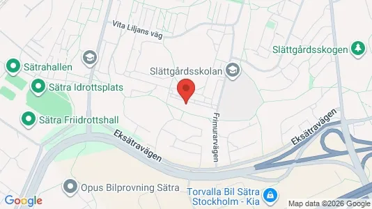 Lägenheter att hyra i Söderort - kort over placeringen