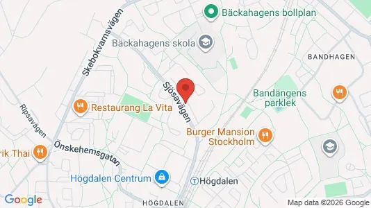 Lägenheter att hyra i Söderort - kort over placeringen