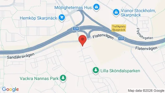 Lägenheter att hyra i Söderort - kort over placeringen