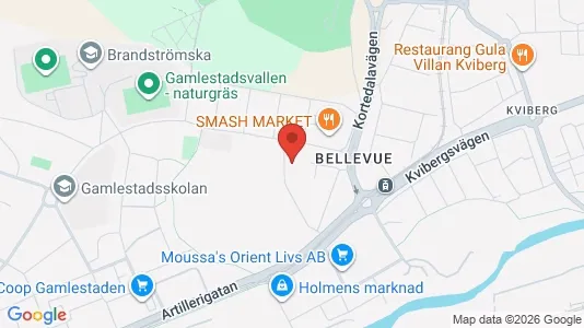 Lägenheter att hyra i Göteborg Östra - kort over placeringen