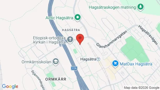 Lägenheter att hyra i Söderort - kort over placeringen