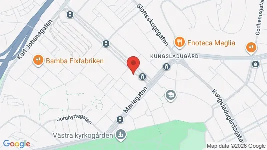 Lägenheter att hyra i Majorna-Linné - kort over placeringen