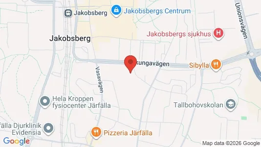 Lägenheter att hyra i Järfälla - kort over placeringen