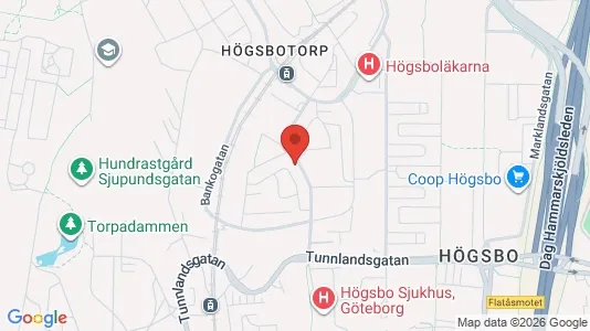 Lägenheter att hyra i Majorna-Linné - kort over placeringen