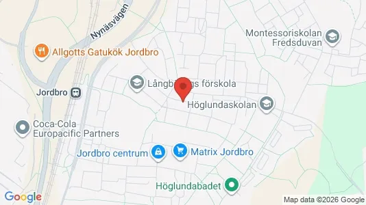 Lägenheter att hyra i Haninge - kort over placeringen