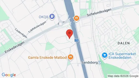 Lägenheter att hyra i Söderort - kort over placeringen