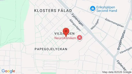 Lägenheter att hyra i Lund - kort over placeringen