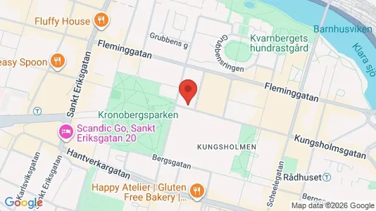 Lägenheter att hyra i Kungsholmen - kort over placeringen