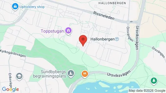 Lägenheter att hyra i Sundbyberg - kort over placeringen
