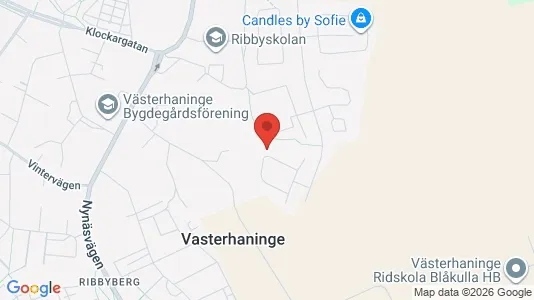 Lägenheter att hyra i Haninge - kort over placeringen