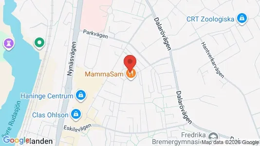 Lägenheter att hyra i Haninge - kort over placeringen