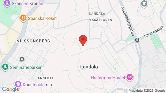 Lägenheter att hyra i Göteborg Centrum - kort over placeringen