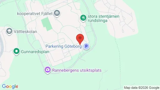 Lägenheter att hyra i Angered - kort over placeringen
