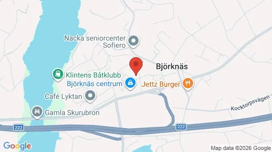 Lägenheter att hyra i Nacka - kort over placeringen