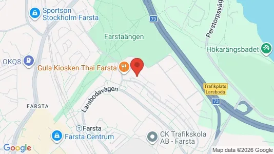 Lägenheter att hyra i Söderort - kort over placeringen