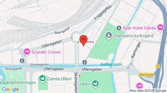 Lägenheter att hyra i Göteborg Centrum - kort over placeringen