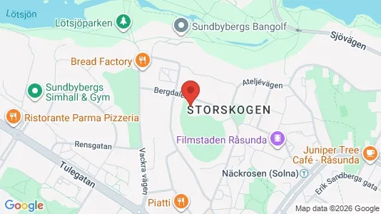 Lägenheter att hyra i Sundbyberg - kort over placeringen