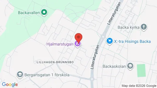 Lägenheter att hyra i Norra hisingen - kort over placeringen