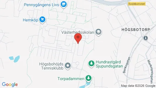 Lägenheter att hyra i Majorna-Linné - kort over placeringen