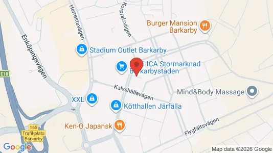Lägenheter att hyra i Järfälla - kort over placeringen