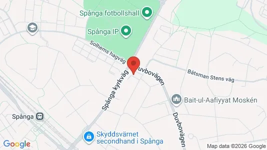 Lägenheter att hyra i Västerort - kort over placeringen