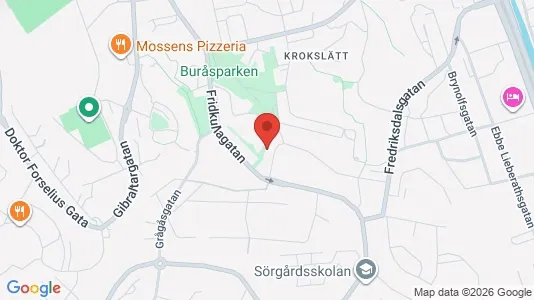 Lägenheter att hyra i Johanneberg - kort over placeringen