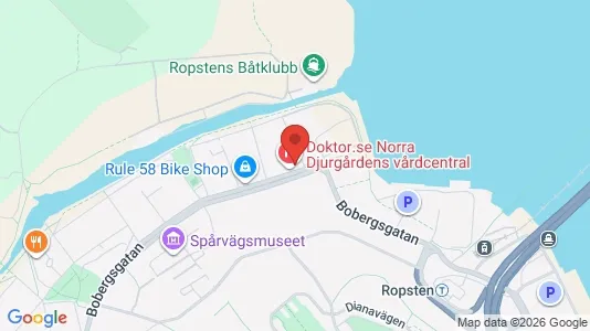 Lägenheter att hyra i Östermalm - kort over placeringen