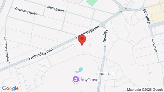 Lägenheter att hyra i Mölndal - kort over placeringen