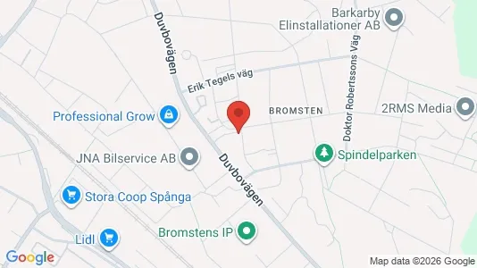 Lägenheter att hyra i Västerort - kort over placeringen