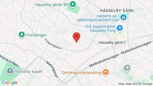 Lägenheter att hyra i Västerort - kort over placeringen