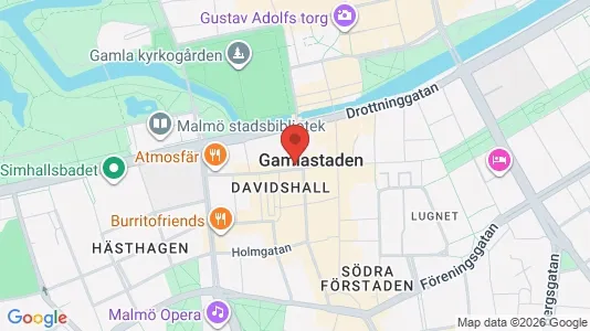 Lägenheter att hyra i Malmö Centrum - kort over placeringen