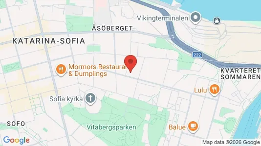 Lägenheter att hyra i Södermalm - kort over placeringen