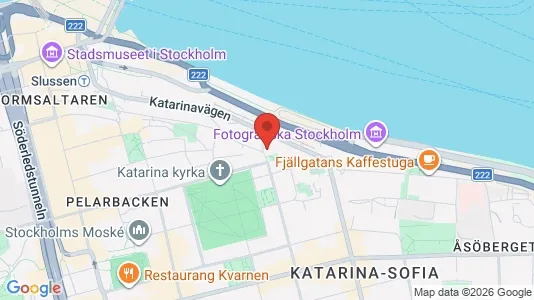 Lägenheter att hyra i Södermalm - kort over placeringen