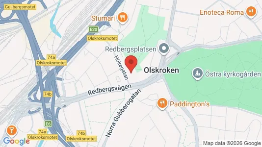 Lägenheter att hyra i Örgryte-Härlanda - kort over placeringen