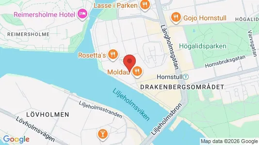 Lägenheter att hyra i Södermalm - kort over placeringen