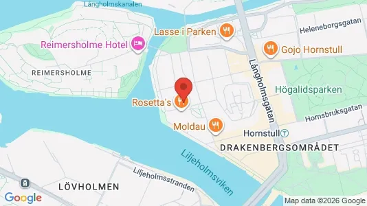 Lägenheter att hyra i Södermalm - kort over placeringen