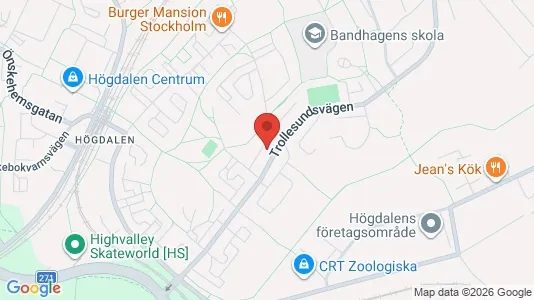 Lägenheter att hyra i Söderort - kort over placeringen