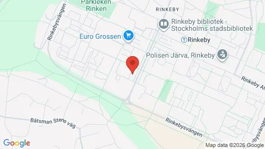 Lägenheter att hyra i Västerort - kort over placeringen