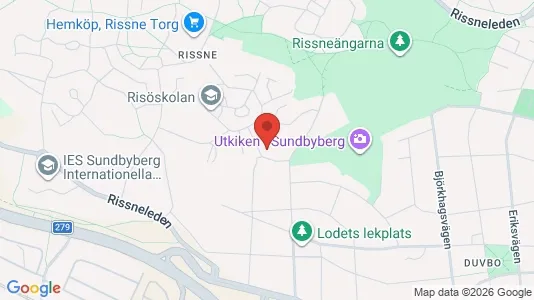 Lägenheter att hyra i Sundbyberg - kort over placeringen