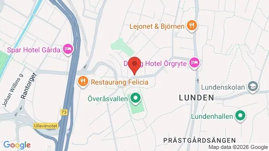 Lägenheter att hyra i Örgryte-Härlanda - kort over placeringen