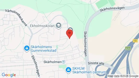 Lägenheter att hyra i Söderort - kort over placeringen