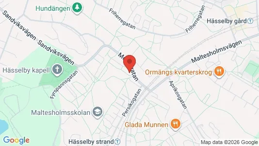 Lägenheter att hyra i Västerort - kort over placeringen