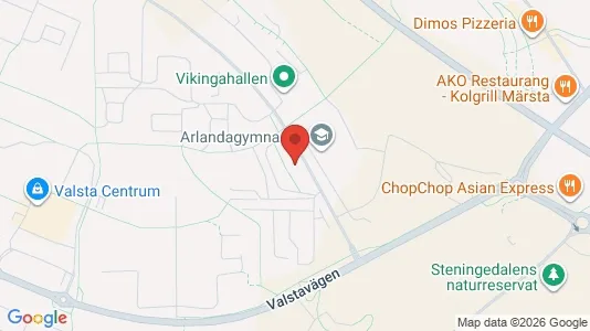 Lägenheter att hyra i Sigtuna - kort over placeringen