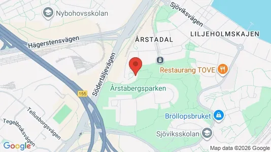 Lägenheter att hyra i Södermalm - kort over placeringen
