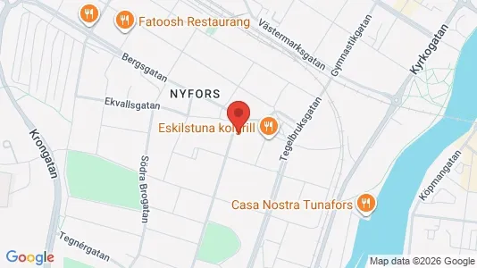 Lägenheter att hyra i Eskilstuna - kort over placeringen