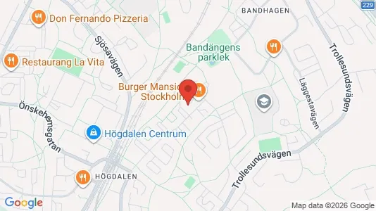 Lägenheter att hyra i Söderort - kort over placeringen