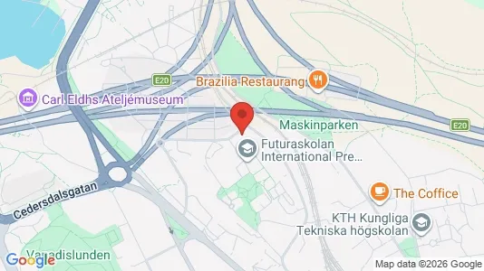 Lägenheter att hyra i Östermalm - kort over placeringen