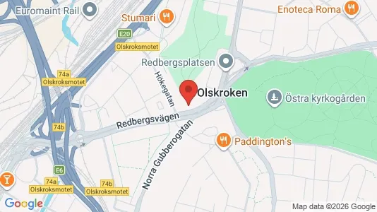 Lägenheter att hyra i Örgryte-Härlanda - kort over placeringen