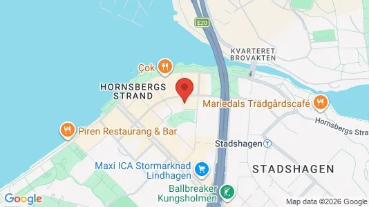 Lägenheter att hyra i Kungsholmen - kort over placeringen